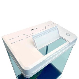 Boyu Acuario MS-320 con Filtro y Luz LED para Peces, 20 L
