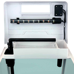 Boyu Acuario MS-320 con Filtro y Luz LED para Peces, 20 L