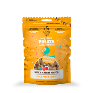 Un Dos Treats Premio Sabor Pato Cereza para Perro, 155 g Un Dos Treats Premio Sabor Pato Cereza para Perro, 155 g