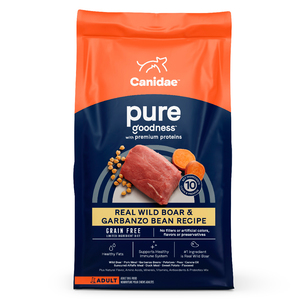 Canidae Pure Alimento Natural sin Granos para Perro Adulto Receta Jabalí y Garbanzo, 9.9 kg Canidae Pure Alimento Natural sin Granos para Perro Adulto Receta Jabalí y Garbanzo, 9.9 kg