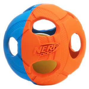 Nerf Dog Pelota LED Bash para Perro, Mediano