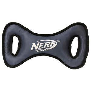 Nerf Dog Infinity Tug Juguete para Tira y Afloja Doble Asa para Perro, Grande