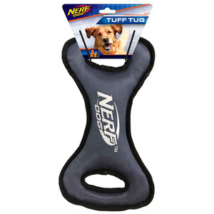 Nerf Dog Infinity Tug Juguete para Tira y Afloja Doble Asa para Perro, Grande