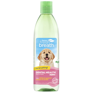 Tropiclean Solución de Limpieza Dental para Perro Cachorro, 473 ml Tropiclean Solución de Limpieza Dental para Perro Cachorro, 473 ml