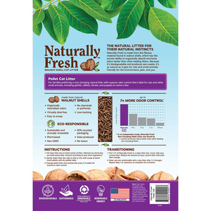 Naturally Fresh Sustrato Natural No Aglutinante en Pellet para Animales de Compañía, 4.5 kg