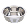 Pet Rageous Tazón de Acero Huellita para Perro, 1.75 Tazas Pet Rageous Tazón de Acero Huellita para Perro, 1.75 Tazas