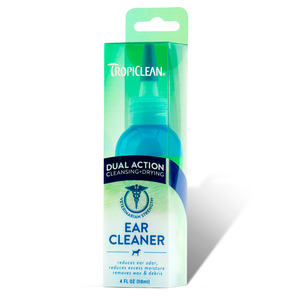 Tropiclean Limpiador Dual para Orejas de Perro, 118 ml