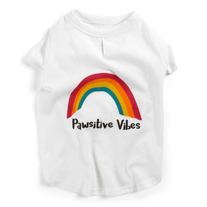 Youly Playera Rainbow Vibes para Perro, Mediano Youly Playera Rainbow Vibes para Perro, Mediano
