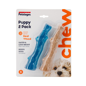 Petstages Paquete con 2 Varas Tipo Madera para Perro, Unitalla Petstages Paquete con 2 Varas Tipo Madera para Perro, Unitalla