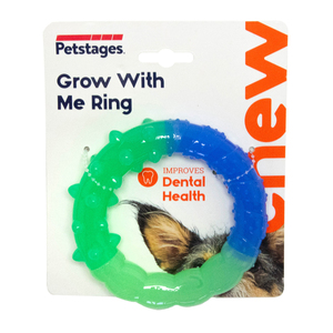 Petstages Anillo Dental en Forma de Mordedera con Textura para Perro, Unitalla Petstages Anillo Dental en Forma de Mordedera con Textura para Perro, Unitalla