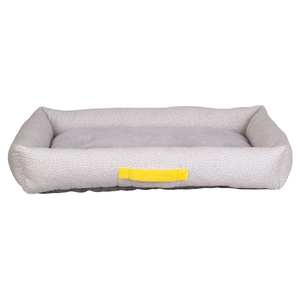 Kenwood & Co Cama Tipo Cuddler Rectangular con Bordes Altos Color Gris para Perro, Mediano Kenwood & Co Cama Tipo Cuddler Rectangular con Bordes Altos Color Gris para Perro, Mediano