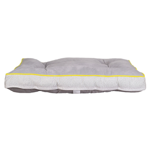 Kenwood & Co Cama Tipo Lounger de Terciopelo con Memory Foam Color Gris para Perro, Grande Kenwood & Co Cama Tipo Lounger de Terciopelo con Memory Foam Color Gris para Perro, Grande