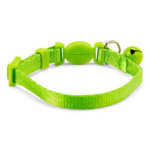 Youly Collar con Broche Diseño Clásico para Gatito, Verde