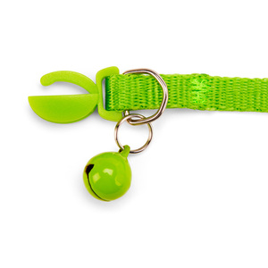 Youly Collar con Broche Diseño Clásico para Gatito, Verde
