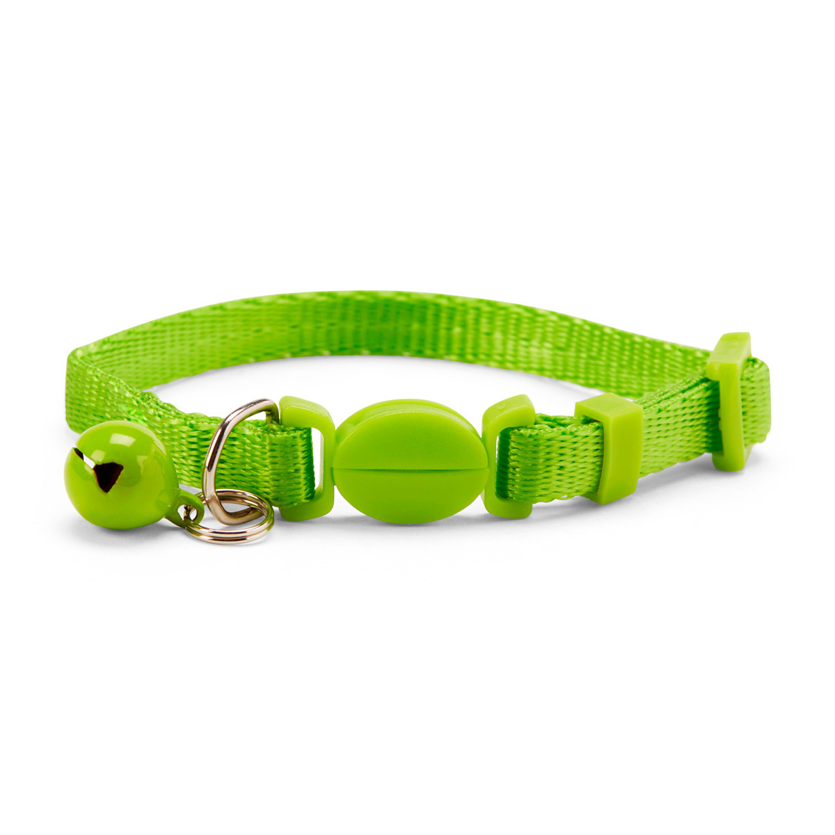 Youly Collar con Broche Diseño Clásico para Gatito, Verde