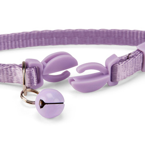 Youly Collar con Broche Diseño Clásico para Gatito, Lila