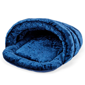 EveryYay SnoozeFest Cama tipo Cueva para Gato Color Azul