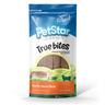 PetStar True Bites Premios Deshidratados Barritas de Corazón de Res para Perro, 80 g