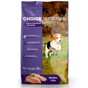 Choice Nutrition Alimento Avanzado Seco para Cachorro Razas Pequeñas Receta Pollo, 10 kg