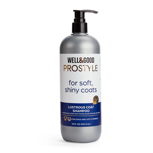 Well & Good Prostyle Shampoo para Pelaje Brillante para Perro y Gato, 532 ml
