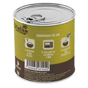 Lifelike Just Meat 90 Alimento Húmedo para Perro Adulto Todas las Razas Receta Pollo, 370 g