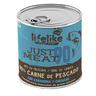Lifelike Just Meat 90 Alimento Húmedo para Perro Adulto Todas las Razas Receta Pescado, 370 g