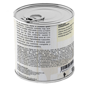 Lifelike Mama's Recipe Alimento Húmedo para Perro Adulto Todas las Razas Receta Arroz y Verduras con Carne de Pollo, 370 g