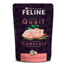 Natural Gourmet Feline Alimento Natural Húmedo para Gato Receta Codorniz, 85 g Natural Gourmet Feline Alimento Natural Húmedo para Gato Receta Codorniz, 85 g