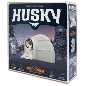 Petmate Husky Casa de Exterior Resistente para Perro, Grande