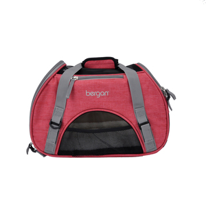 Bergan Llc Transportadora Confort de Tela Color Rosa para Perro o Gato, Grande Bergan Llc Transportadora Confort de Tela Color Rosa para Perro o Gato, Grande