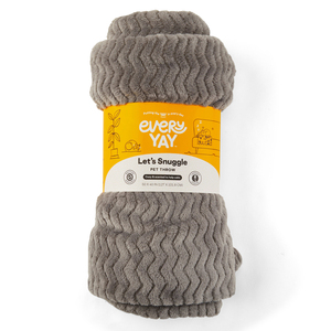 EveryYay Let's Snuggle Manta Calmante de Felpa con Aroma a Lavanda para Perro, Gris EveryYay Let's Snuggle Manta Calmante de Felpa con Aroma a Lavanda para Perro, Gris