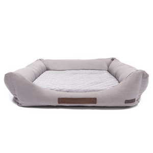 Reddy Cama Rectangular Bi-Temperatura Color Gris para Perro, Grande Reddy Cama Rectangular Bi-Temperatura Color Gris para Perro, Grande