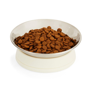 EveryYay Tazón Inclinado de Acero Inoxidable con Base de Silicón para Perro, 3 Tazas EveryYay Tazón Inclinado de Acero Inoxidable con Base de Silicón para Perro, 3 Tazas