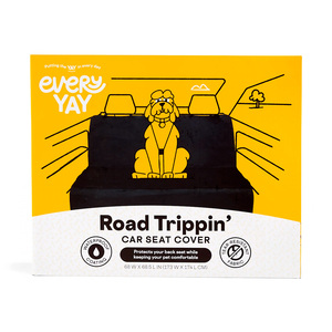 EveryYay Cubierta Protectora para Asiento de Automóvil, Negro