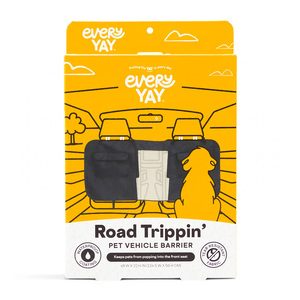 EveryYay Barrera Protectora para Asientos de Automóvil, Negro
