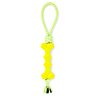Leaps & Bounds Juguete Diseño Hueso de Goma con Cuerda para Perro, Mediano Leaps & Bounds Juguete Diseño Hueso de Goma con Cuerda para Perro, Mediano