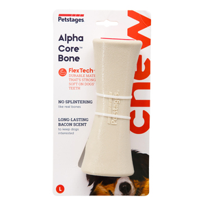 Petstages Alfa Core Juguete Masticable Diseño Hueso Centro Resistente para Perro, Grande Petstages Alfa Core Juguete Masticable Diseño Hueso Centro Resistente para Perro, Grande