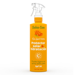 Saha Can Spray Protector Solar e Hidratante para Perro y Gato, 300 ml Saha Can Spray Protector Solar e Hidratante para Perro y Gato, 300 ml