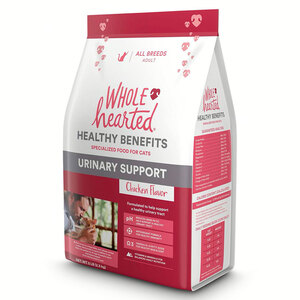 WholeHearted Urinary Support Alimento Especializado para Gato Adulto Receta Pollo, 2.3 kg
