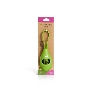 Earth Rated Dispensador de Bolsas con Aroma para Desechos de Perro, Verde Earth Rated Dispensador de Bolsas con Aroma para Desechos de Perro, Verde