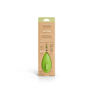 Earth Rated Dispensador de Bolsas Compostables para Desechos de Perro, Verde