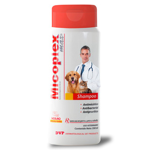 Holland Micoplex Max Shampoo Antimicótico, Antibacterial y Antiprurítico para Perro, 350 ml Holland Micoplex Max Shampoo Antimicótico, Antibacterial y Antiprurítico para Perro, 350 ml