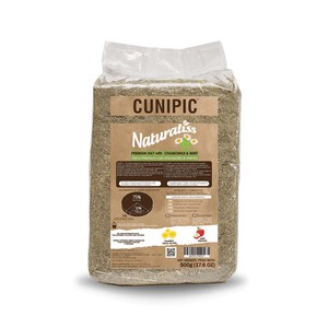 Cunipic Naturaliss Heno Premium Timothy para Pequeños Mamíferos, 500 g Cunipic Naturaliss Heno Premium Timothy para Pequeños Mamíferos, 500 g