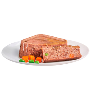 Les Repas Plaisir Paté Alimento Húmedo para Perro Adulto Receta Pollo y Verduras, 100 g