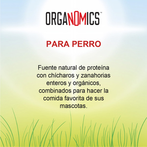 OrgaNOMics Alimento Húmedo con Ingredientes Orgánicos para Perro Adulto Receta Cordero y Res, 354 g