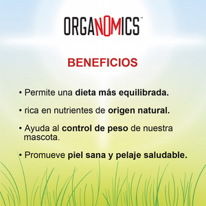OrgaNOMics Alimento Húmedo con Ingredientes Orgánicos para Perro Adulto Receta Pavo, Pato y Pollo, 354 g