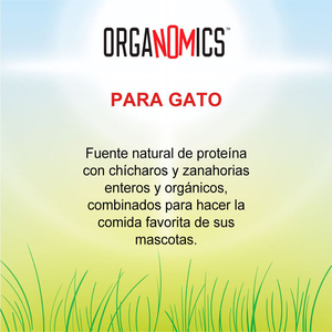 OrgaNOMics Alimento Húmedo con Ingredientes Orgánicos para Gato Adulto Receta Cordero y Res, 156 g