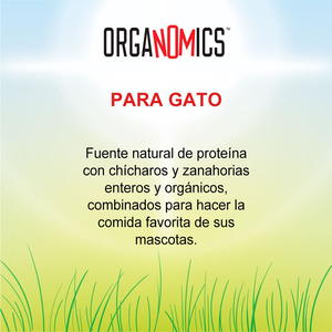 OrgaNOMics Alimento Húmedo con Ingredientes Orgánicos para Gato Adulto Receta Pollo, 156 g