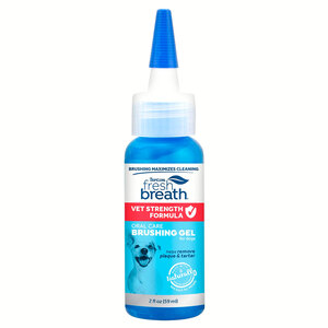 Tropiclean Formula Veterinaria Kit de Cuidado Dental para Perro Raza Grande, 3 Piezas