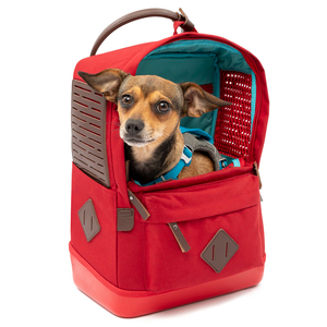 Kurgo Backpack Nomad Color Rojo para Perro, Unitalla Kurgo Backpack Nomad Color Rojo para Perro, Unitalla